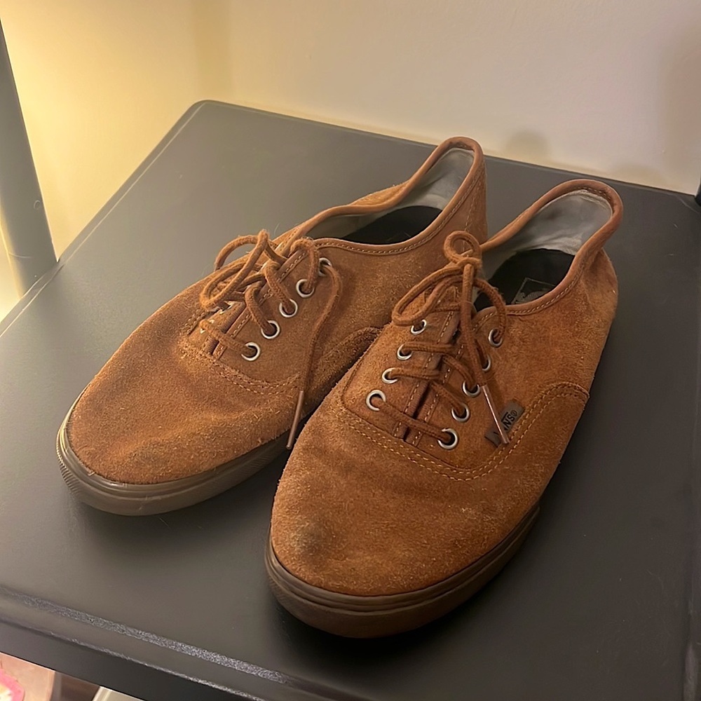 Brown suede Vans